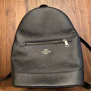 COACH Black Backpack